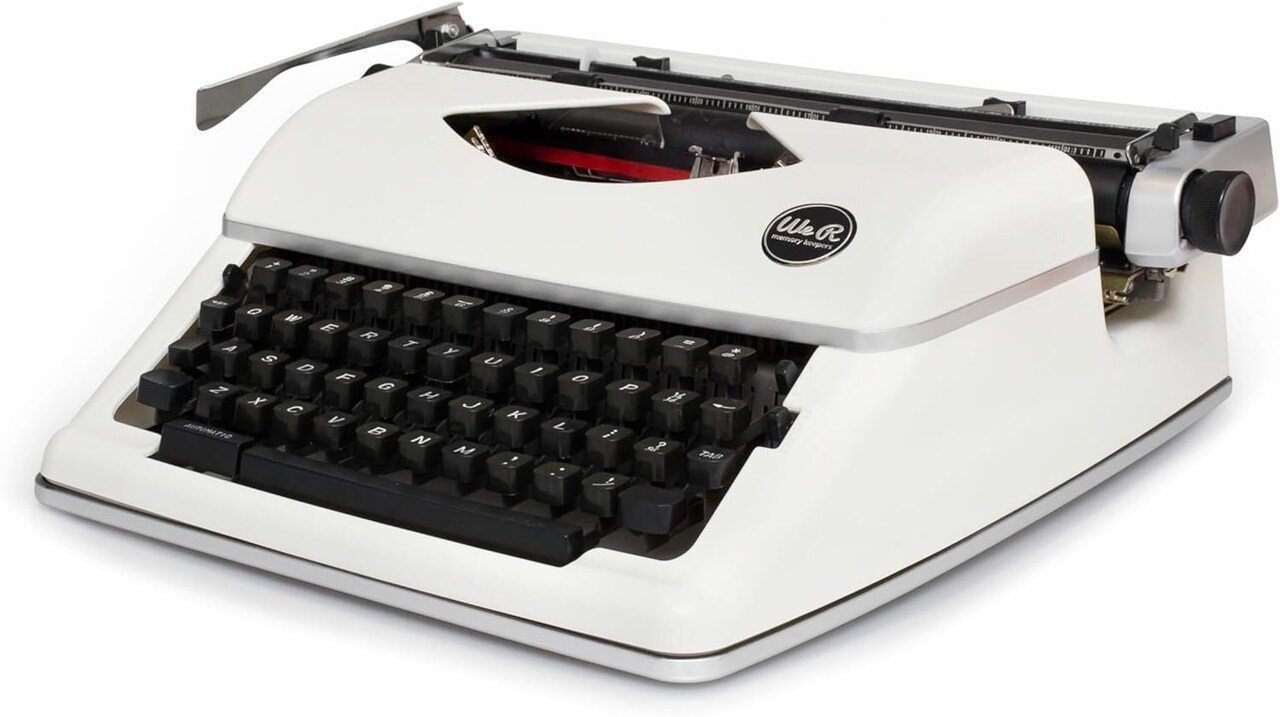 We R Memory Keepers Retro Typewriter: Vintage Charm for Crafting and More